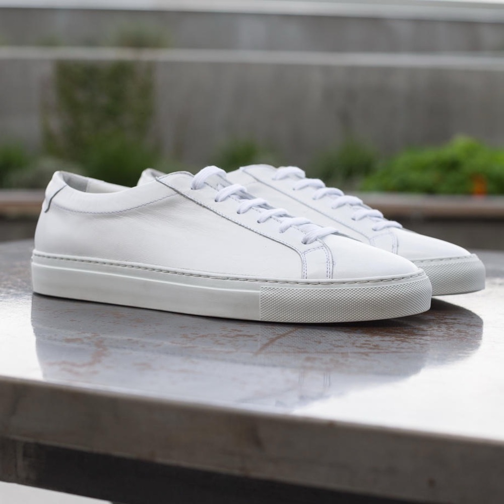 Gustin Men’s White Low Top Sneaker